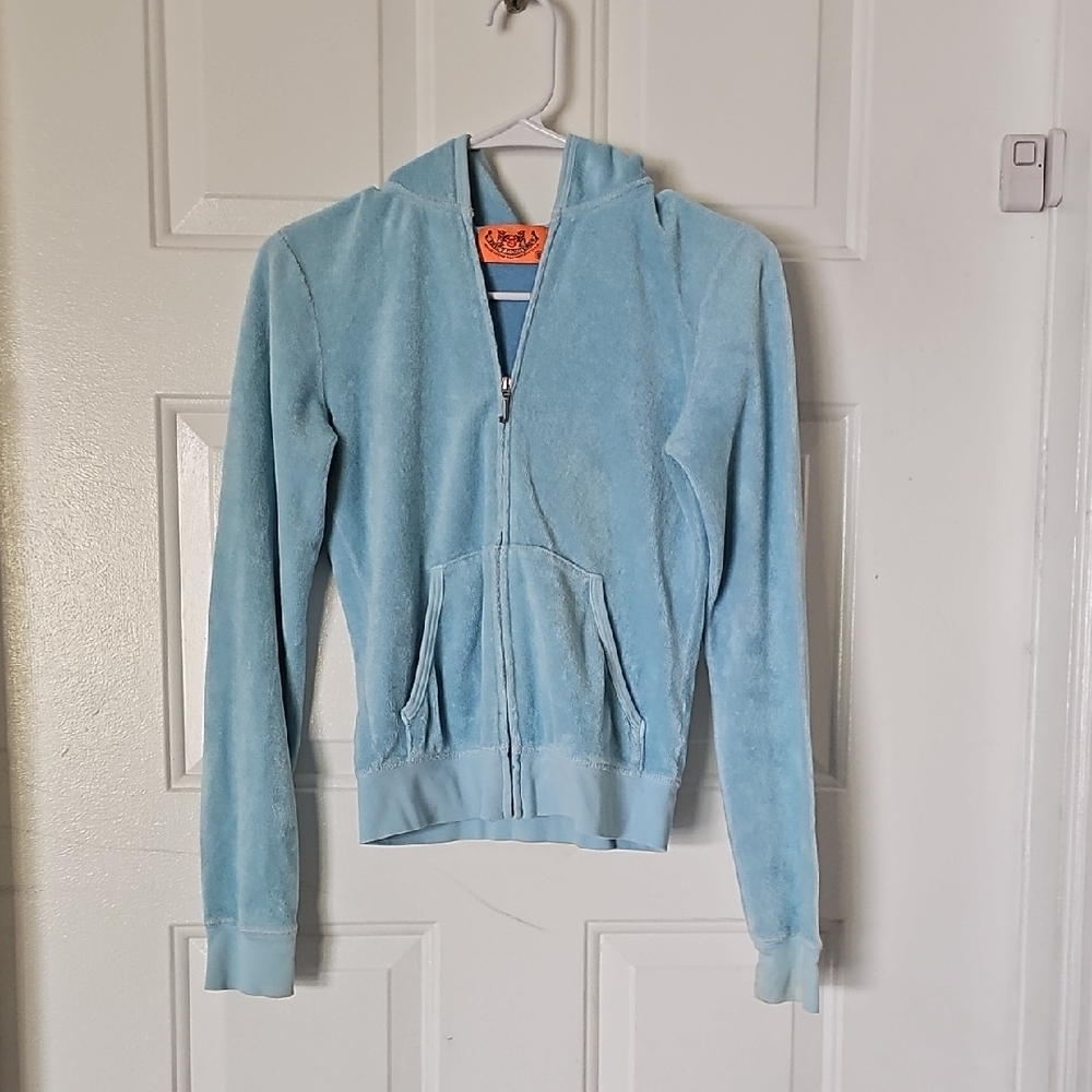 Juicy Couture Sky Blue Hoodie